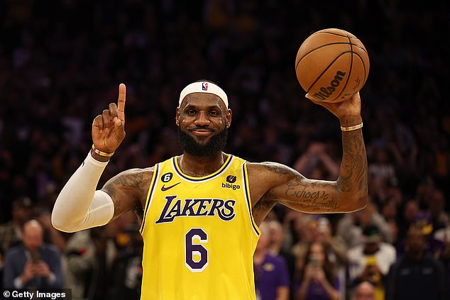 LeBron James appears to have worn No. 6 for the final time in his long and storied NBA career