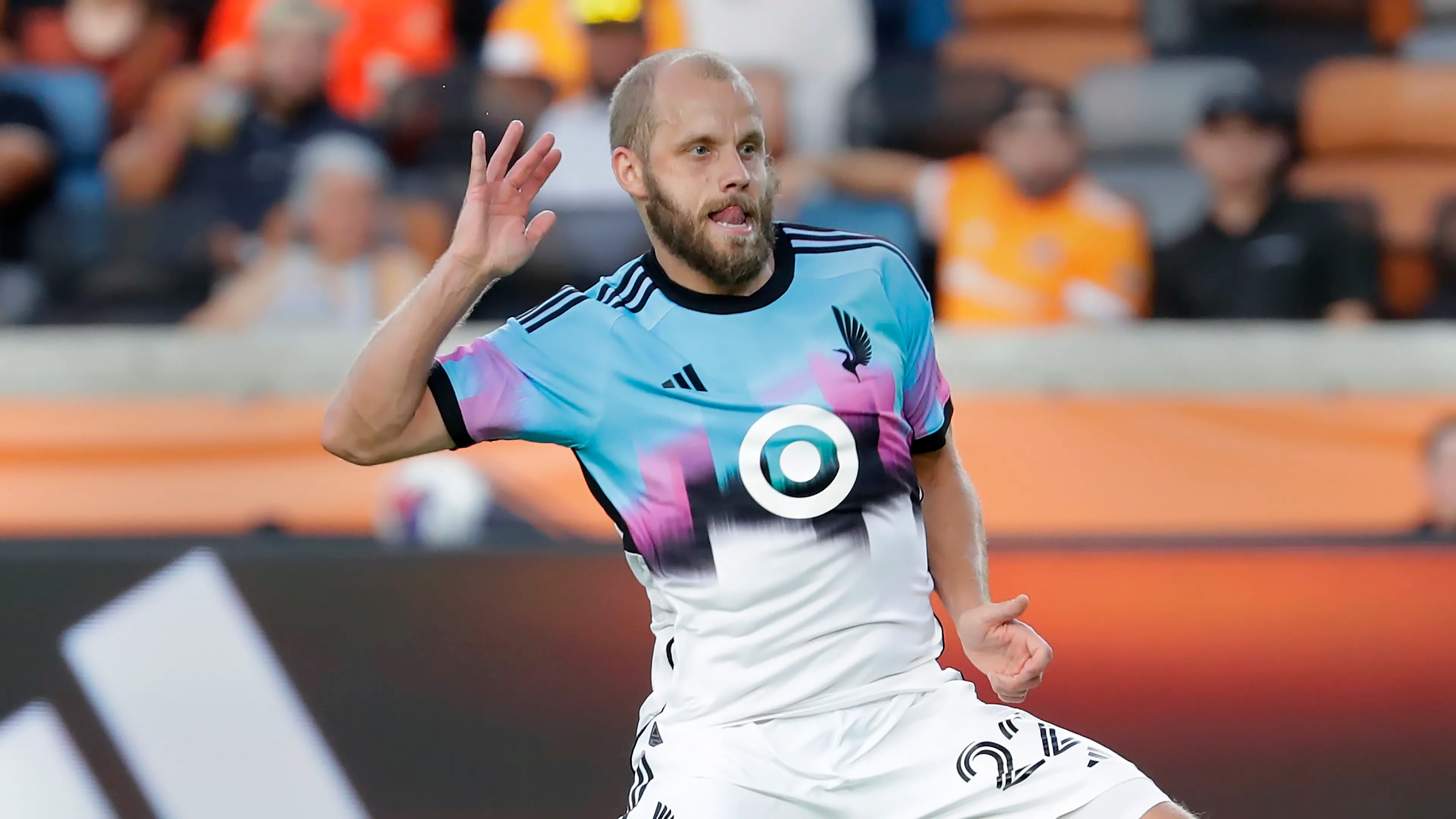 Teemu Pukki has a few million reasons to be happy with his new life in Minnesota.