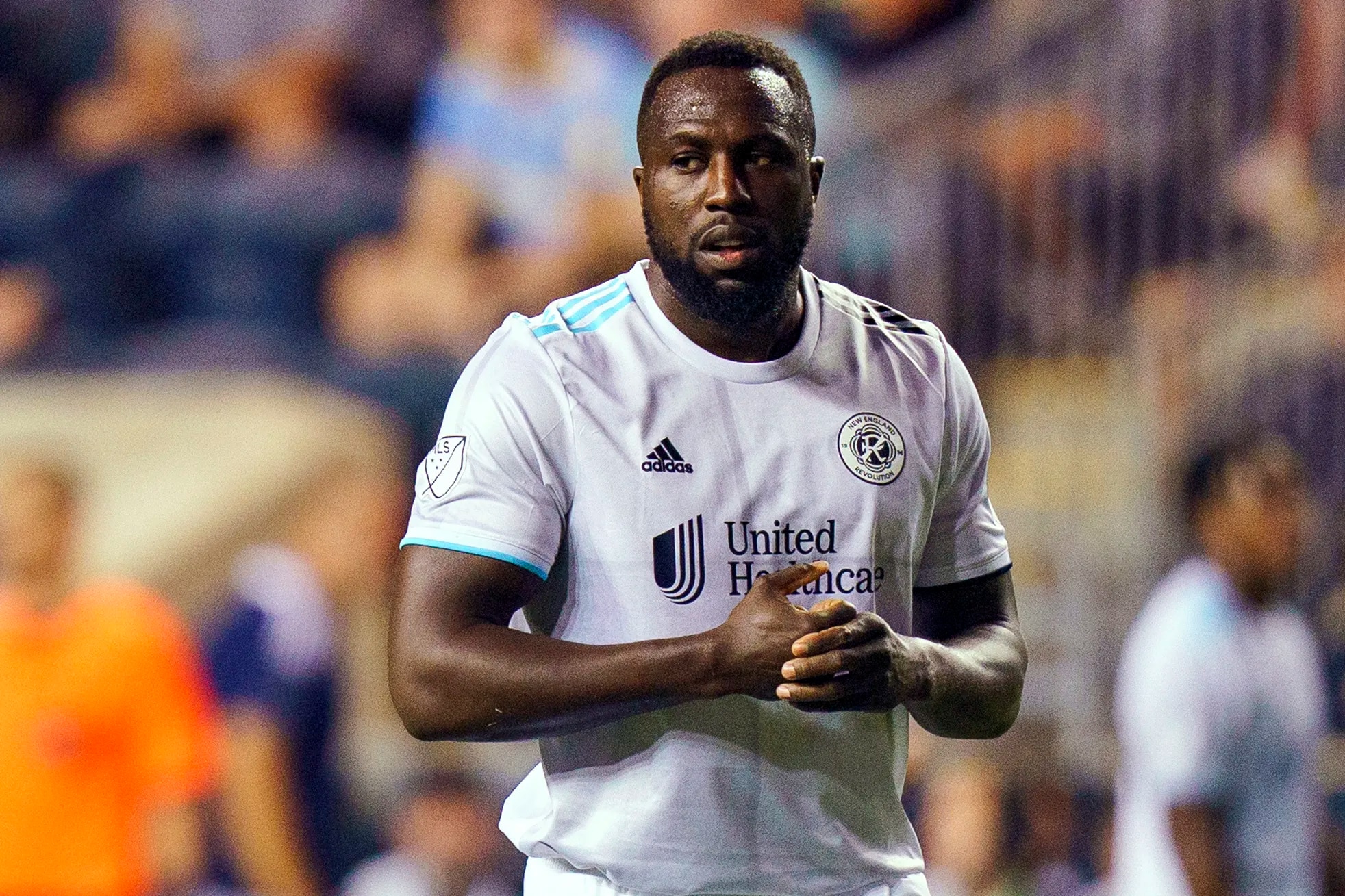 Jozy Altidore during a New England Revolution game at the Union last year.