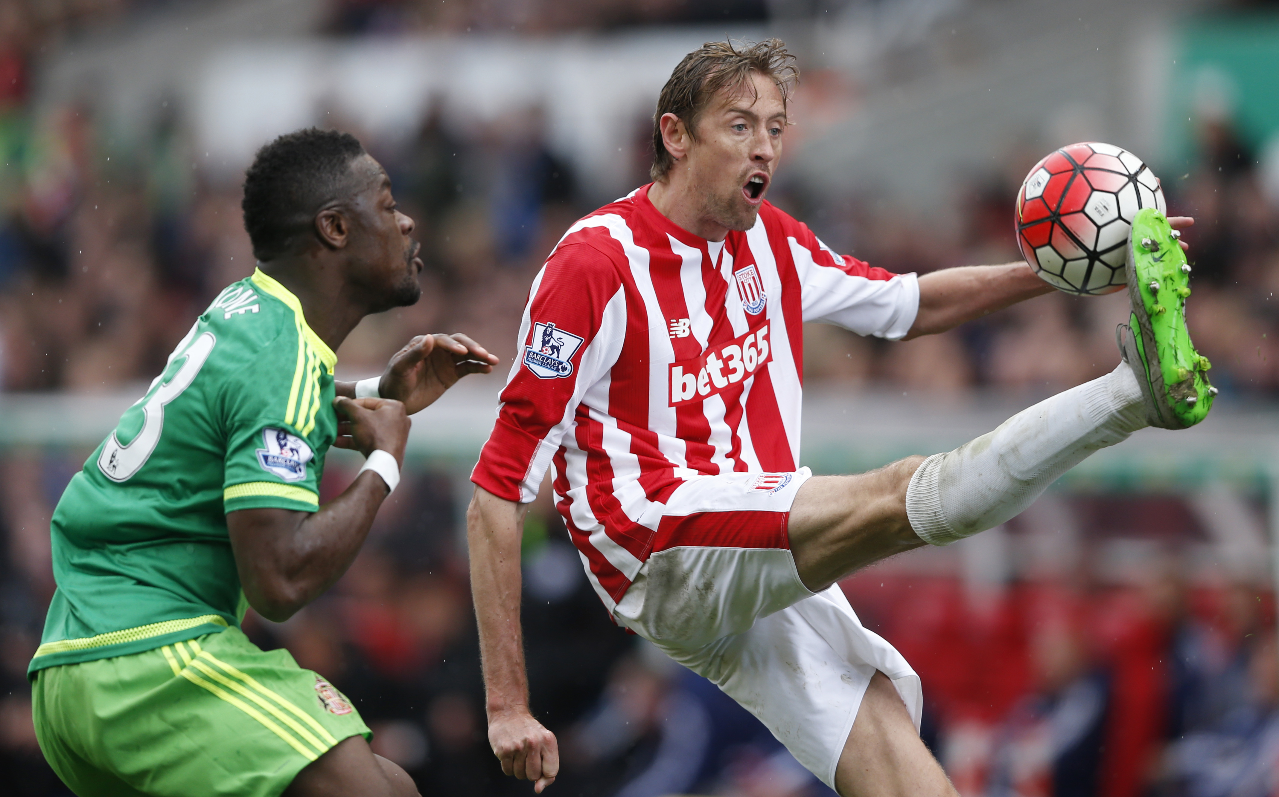 Peter Crouch's long frame managed to get him a number of goals