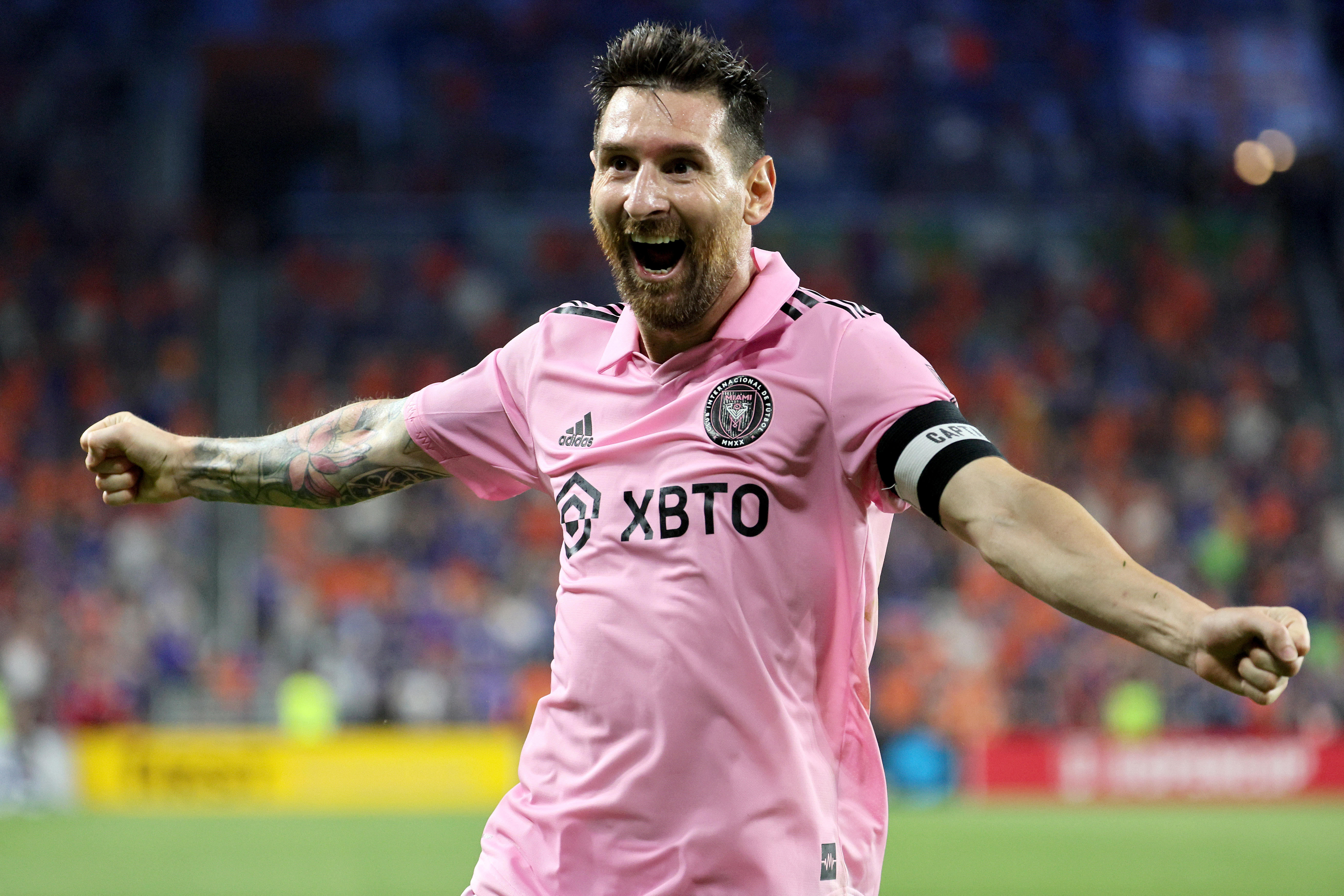 Lionel Messi has risen to top spot