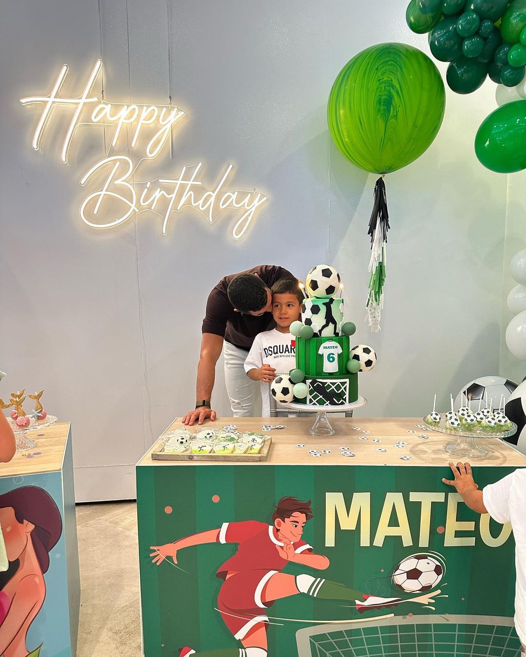 Ronaldo with son Mateo