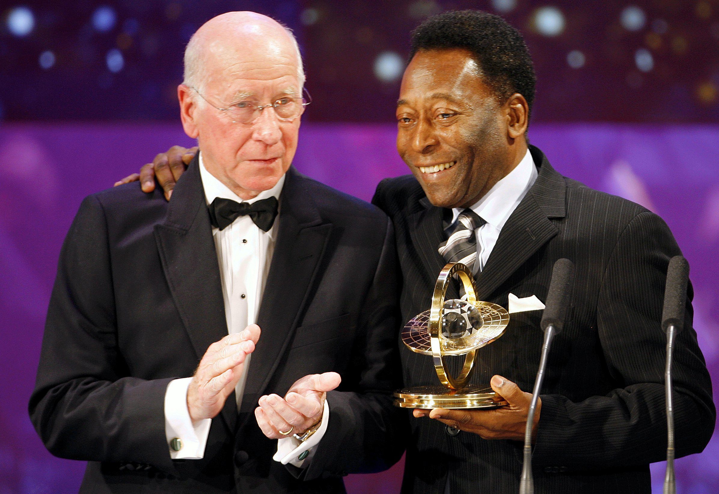 Franz Beckenbauer famously said Sir Bobby Charlton was better than Brazilan great Pele