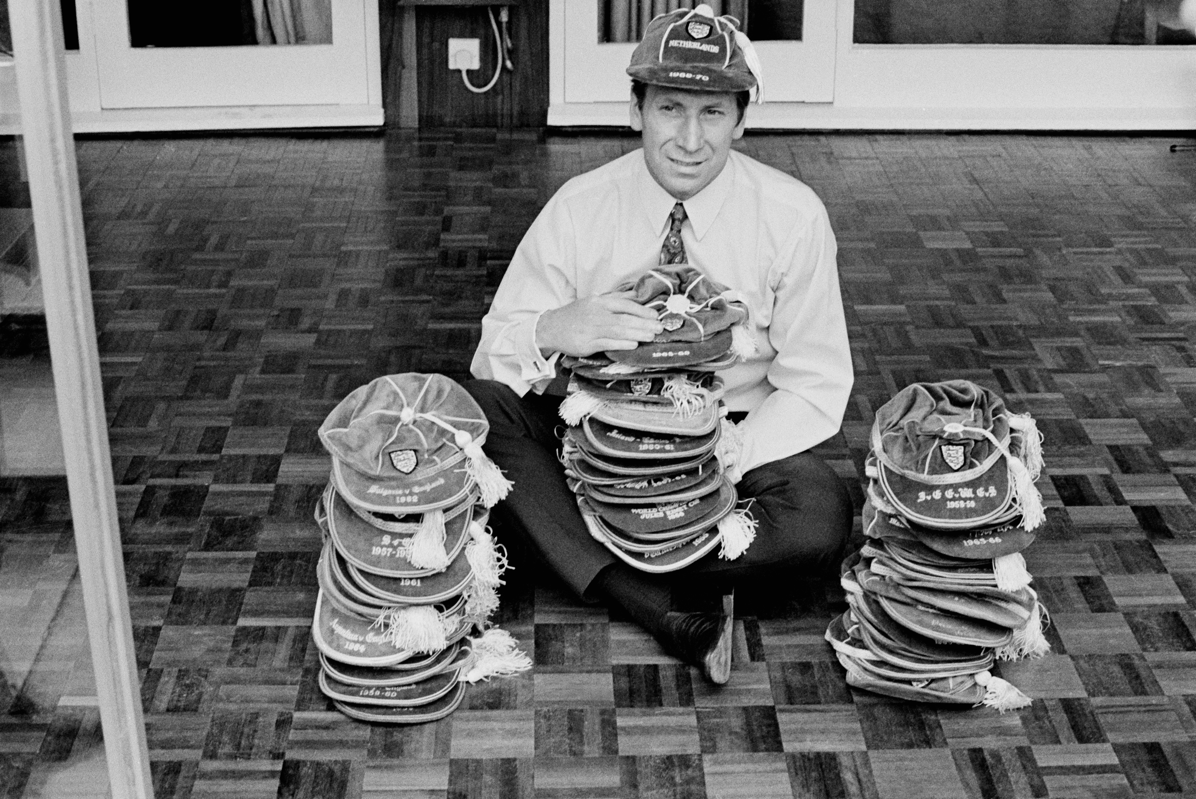 Sir Bobby earned more than 100 caps for England and scored 49 goals for his country