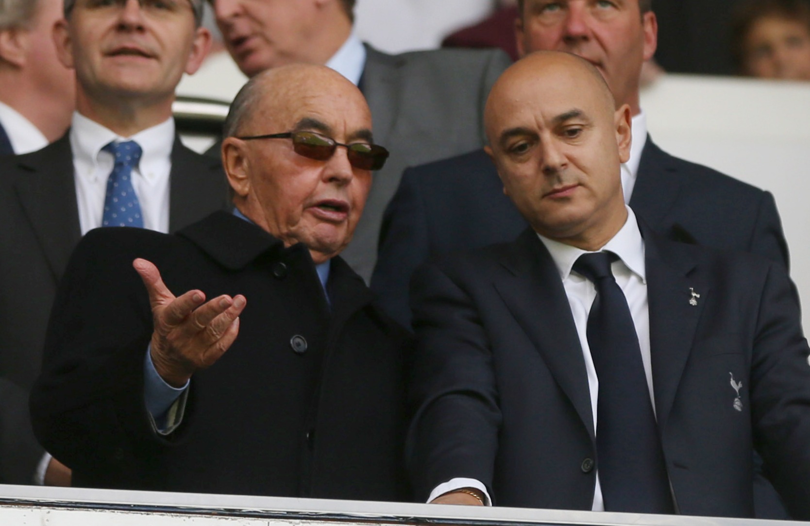 Joe Lewis owns Tottenham with Daniel Levy