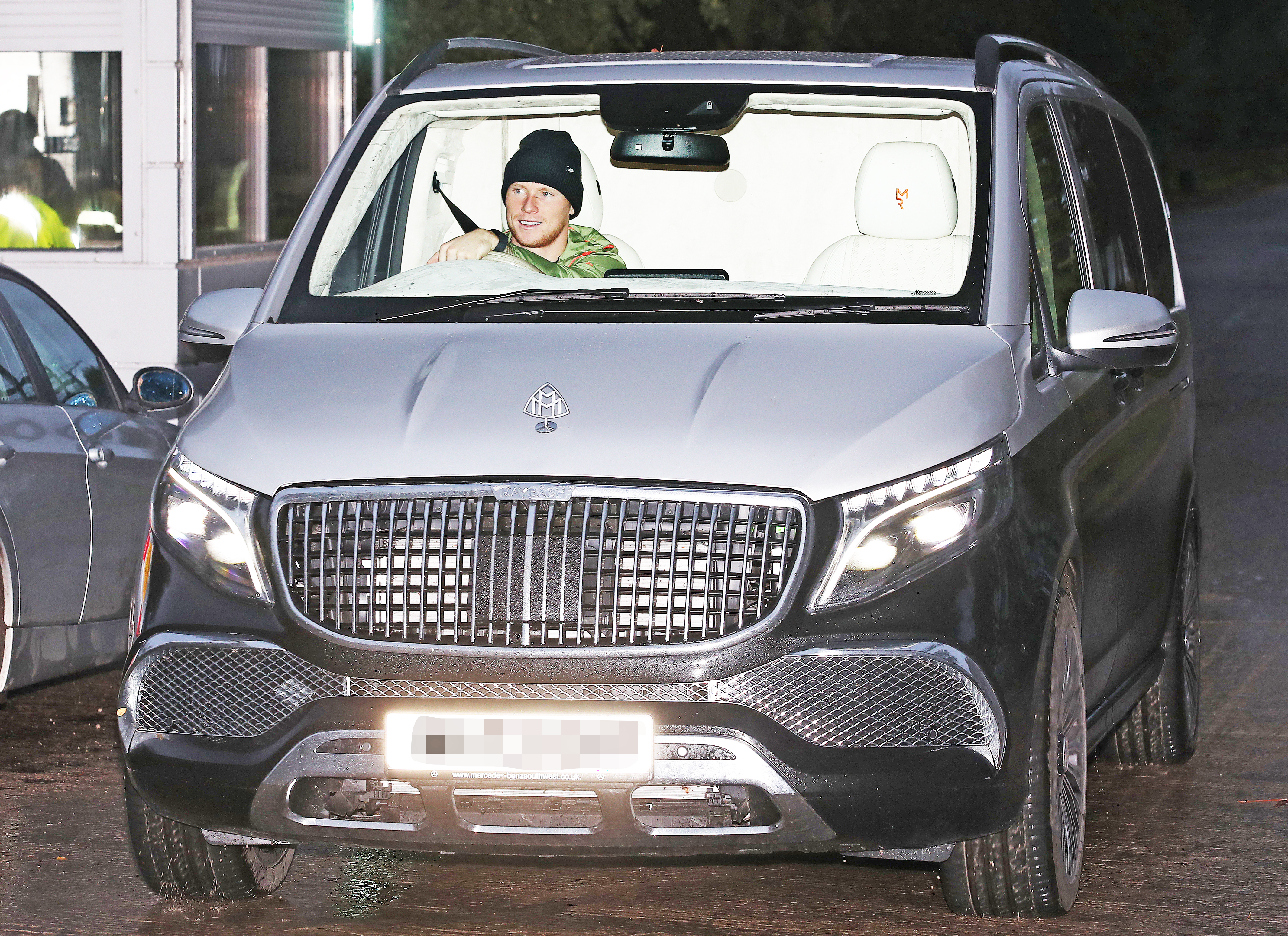 Rashford bought an even bigger Mercedes Sprinter van